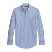 Casual Katoenen Overhemd - XL Ralph Lauren , Blue , Heren