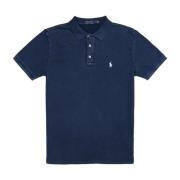 Klassieke Katoenen Polo Ralph Lauren , Blue , Heren