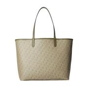 Groene Collins Eco-Leren Tas Ralph Lauren , Beige , Dames