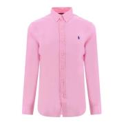 Stijlvolle Casual Overhemden voor Mannen Ralph Lauren , Pink , Heren
