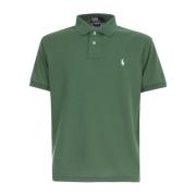 Klassiek Groen Polo Shirt voor Heren Ralph Lauren , Green , Heren