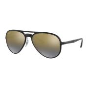 Chromance Rb4320Ch Polarized Sungles Ray-Ban , Black , Unisex