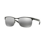 Rb8319Ch Zonnebril Ray-Ban , Black , Heren