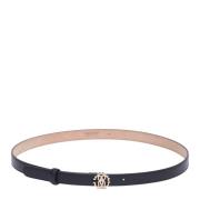 Smalle Riem met gouden logo sluiting Roberto Cavalli , Black , Dames