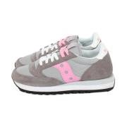 Grijze/Roze Jazz Original Sneakers voor Dames Saucony , Gray , Dames