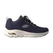 Blauwe Arch Fit Sportschoenen voor Heren Skechers , Blue , Heren