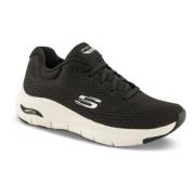 Lichtgewicht Arch Fit Sneakers Skechers , Black , Dames