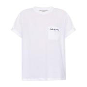 T-shirt met zak Stella McCartney , White , Dames