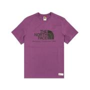 T-Shirts The North Face , Purple , Heren