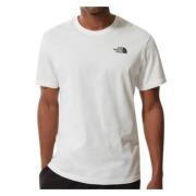 T-Shirts The North Face , White , Heren