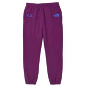 Kaws X Sweatpants Paars The North Face , Purple , Heren