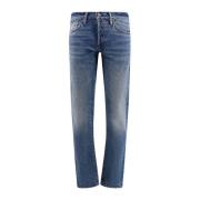 Slim-fit Jeans Tom Ford , Blue , Heren