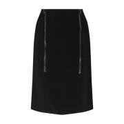 Zwart potloodrokje met ritssluiting Tom Ford , Black , Dames