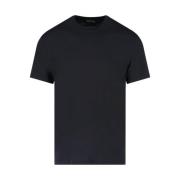 Zwarte Basis T-shirt voor Heren Tom Ford , Black , Heren