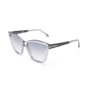Ft1087 20A Sungles Tom Ford , Gray , Dames