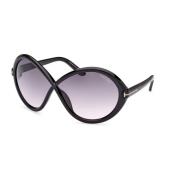 Stijlvolle zonnebril voor moderne vrouwen Tom Ford , Black , Dames