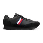 core eva corporate lea trainers Tommy Hilfiger , Black , Heren