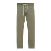 Relaxed broek met elastische taille Tommy Hilfiger , Green , Heren