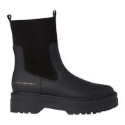 Zwarte Stijlvolle Tommy Hilfiger , Black , Dames