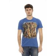 T-Shirts Trussardi , Blue , Heren