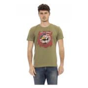 T-Shirts Trussardi , Green , Heren