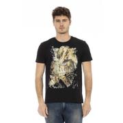 T-Shirts Trussardi , Black , Heren