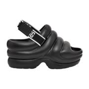 Verhoog je zomerstijl met platte sandalen UGG , Black , Dames