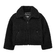 Maeve Sherpa Jacket UGG , Black , Dames