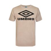 Life Tee Pig Dy - Comfortabel T-shirt Umbro , Beige , Heren