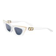 Goldcut i - wit / geelgoud Valentino , White , Dames