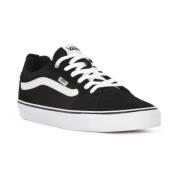 Ademende lage sneaker met gewatteerde enkel Vans , Black , Heren