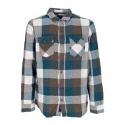 Box Flannel Shirt voor Mannen Vans , Green , Heren