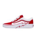 Bolt Sneakers - 2 Tone Rood/Wit Vans , Red , Heren