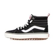 Zwart/Wit Sk8-Hi Mte-1 Streetwear Sneakers Vans , Black , Heren