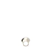 Stijlvolle Ring voor Moderne Vrouwen Versace , Gray , Dames