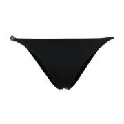 Zwarte driehoekige bikinibroekjes Versace , Black , Dames