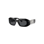 Ve4425U 542287 Sunglasses Versace , Black , Dames