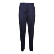 Marineblauwe Chino`s voor Stijlvolle Vrouwen Victoria Beckham , Blue ,...