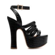 Sandalen met hoge hakken Vivienne Westwood , Black , Dames