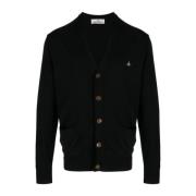 Zwarte Heren Cardigan Vivienne Westwood , Black , Heren