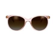 Gepolariseerde Vogue Zonnebril met Transparant Roze Frame Vogue , Pink...