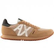 Basket homme Armani Exchange beige Xux169 Armani Exchange , Beige , He...