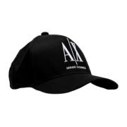 Geprintte Cap Armani Exchange , Black , Heren