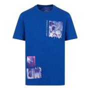 T-Shirts Armani Exchange , Blue , Heren