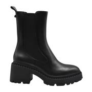 Zwarte Veterschoenen Dames Aw23 ASH , Black , Dames