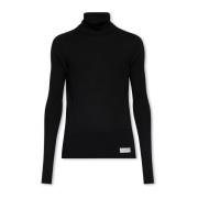 Wollen coltrui Balmain , Black , Heren