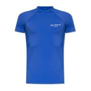 Trainings top met logo Balmain , Blue , Heren