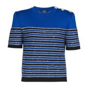 Blouses Balmain , Blue , Dames