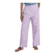 Straight Trousers Bellerose , Purple , Dames