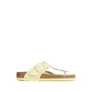 Stijlvolle Flip Flops voor Dames Birkenstock , Yellow , Dames